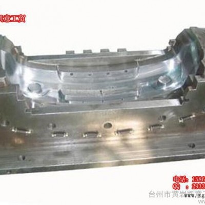 供应加工制造汽车外饰件保险杠模具 汽车配件保险杠注塑模具 中网模具图3