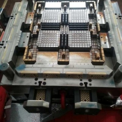 按需开模**塑料托盘模具供应商 塑料托盘模具定做 九脚托盘模具开模图6