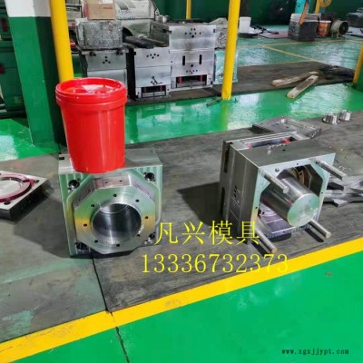 塑料模具 包装桶模具 涂料桶模具 塑胶桶模具 注塑模具 黄岩专业做桶模具厂图3