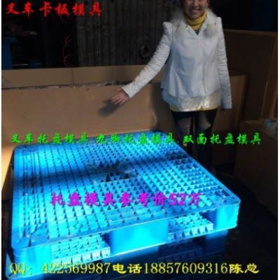 制造注塑模具 1m塑料单面托盘模具 1m塑料双面托盘模具 1m塑胶托盘模具 1m塑胶栈板模具 1m塑胶仓垫板模具价位图6