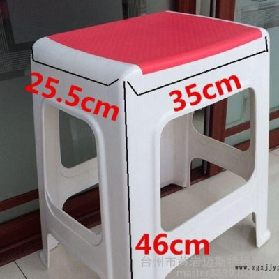 厂家推荐高品质80公分塑料凳子模具  家具凳子模具图3