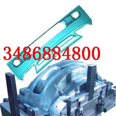 保险杠模具**一汽汽车前后保险杠模具 汽车内饰件注塑模具图6