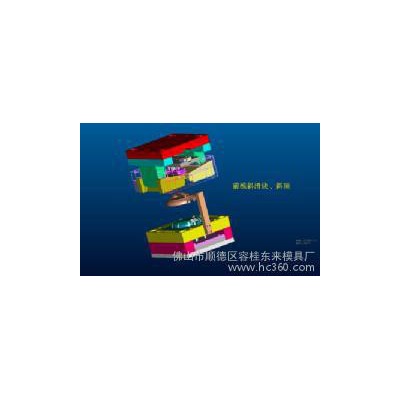 供应定制DL新款蒸煮饭盒塑料模具图3