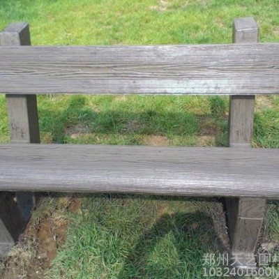 供应水泥仿木坐凳模具 塑料模具图2