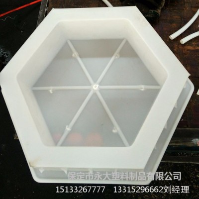 六角护坡模具 脱模快 光洁度高 不易变形 韧度强 经久耐用图3