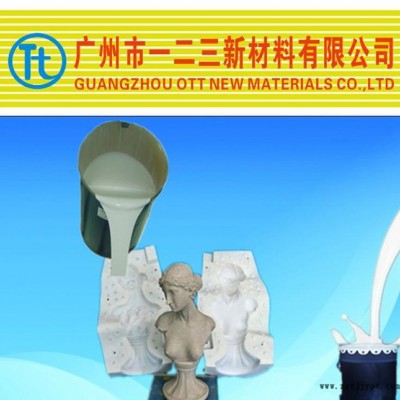 玻璃钢制品翻模复制用液体模具硅胶 缩合型硅胶 翻模次数高图1