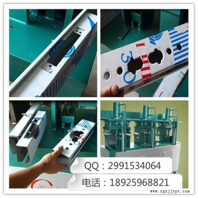 南通三缸液压锁眼打孔机、不锈钢门锁孔机、液压锁眼打孔机模具效率高图3