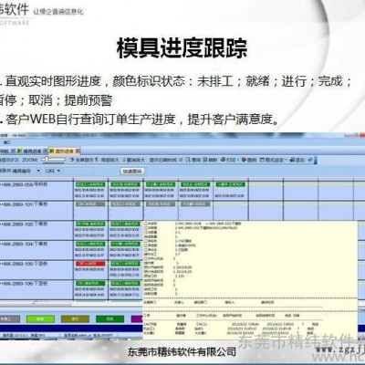 供应长沙模具生产管理软件ERP 精纬软件EM3模企宝易操作图2