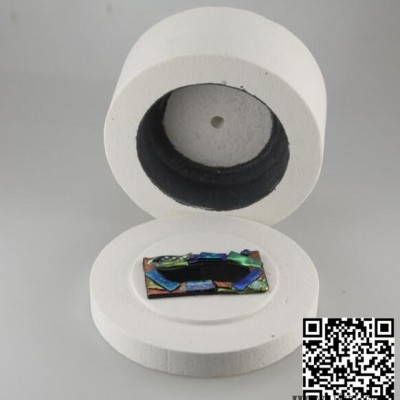 曼德 1707001-2 DIY工具小窑炉加圆衬纸微波窑炉饰品配件 玻璃熔化饰品玻璃 手工制作窑炉玻璃迷你铸造机图7