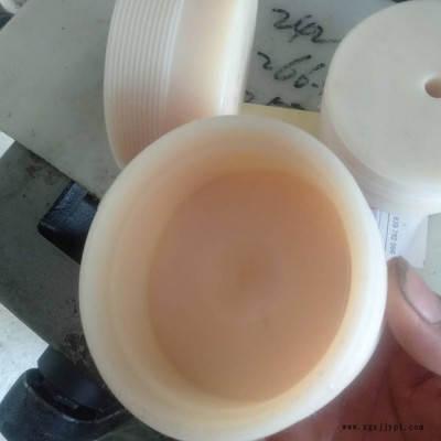 现货供应  增强尼龙滑轮 尼龙套 尼龙制品 尼龙托辊 尼龙模具制品图6