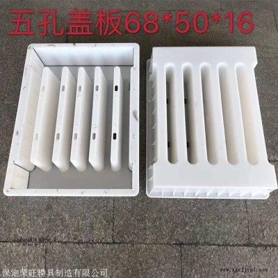 保定荣旺模具 水沟盖板模具 排水沟盖板模具  水渠沟盖板塑料模具图2