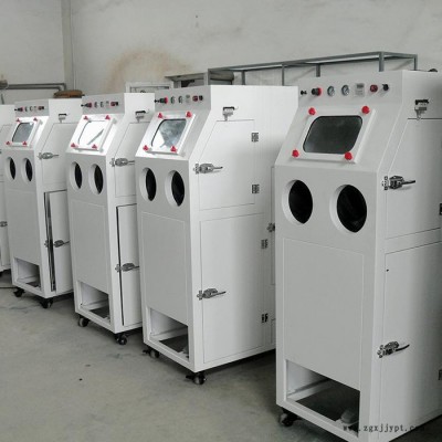景县泰诚橡塑制品厂厂家生产定做小型模具手动喷砂机   箱式小型手动喷砂机    河北喷砂机厂家 直销