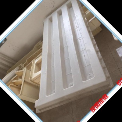 混凝土防护栅栏塑料模具  高铁防护栅栏塑料模具  路基防护栅栏塑料模具图1