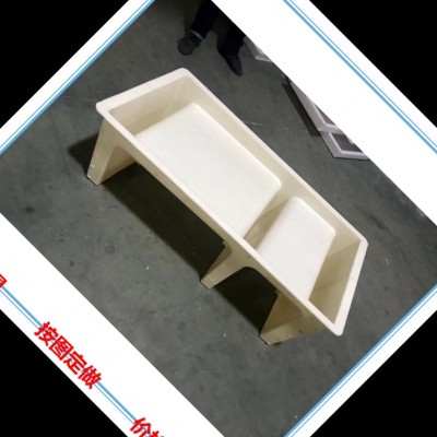高铁E型电缆槽模具  E型电缆槽塑料模具  水泥E型电缆槽模具  桥梁电缆槽塑料模具图1