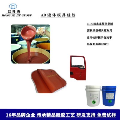 汽车模型翻模用的液体硅胶 耐高温模具硅胶图1