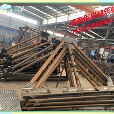 塔吊预埋框 塔机支腿预埋模具  基础固定架 塔吊配件  济南恒义建筑机械图7