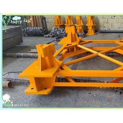 塔吊预埋框 塔机支腿预埋模具  基础固定架 塔吊配件  济南恒义建筑机械图6