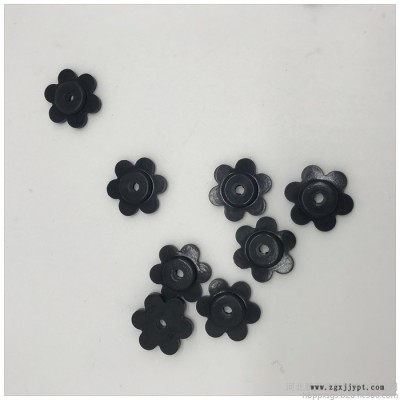 河北鹏派橡塑 橡胶垫  旗杆用梅花垫 橡胶制品 加工橡胶垫图1