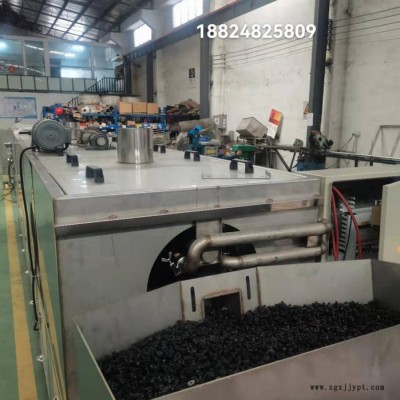 橡塑滚筒式喷淋清洗烘干机 橡胶 塑料配件除油 粉末滚筒式清洗 烘干 自动化清洗图3