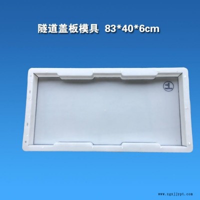 厂家直销缺口上字盖板模具 高铁隧道边沟盖板模具 排水沟盖板塑料模具图3
