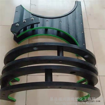 河北福兴源橡塑**定制灌装机机械设备配件尼龙星轮  尼龙星轮护板 尼龙拨瓶轮 护板导板组件 中心导板 压盖星轮图1