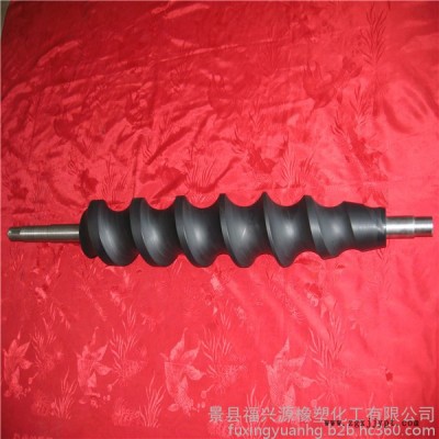 河北福兴源橡塑定制尼龙螺旋推瓶器 灌装机设备配件螺旋推瓶器 螺旋进瓶分瓶器 高分子螺杆 进瓶绞龙图5