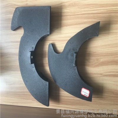 河北福兴源橡塑**定制洗瓶机设备配件尼龙扇形轮  滑块  耐磨尼龙件推瓶旨接瓶旨 洗瓶机垫板 进出瓶滑轨 导槽图2