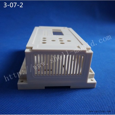 精钢模具厂直销 塑料工控机壳 PLC外壳 仪器仪表壳体工具配件3-07-2:155X110X64MM 监控仪器壳体图3