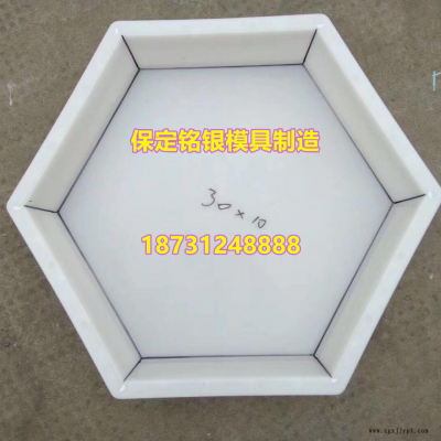 六角护坡砖塑料模具连锁护坡模具 厂家定制 高速护坡砖模具铸造辉煌图5