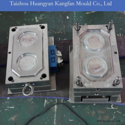 塑料桶盖模具，18升涂料桶盖子模具，中空桶盖，制品注塑加工图3