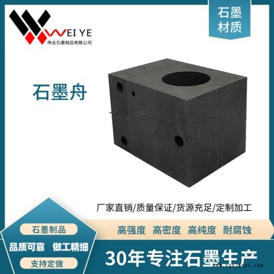 伟业石墨  各种大小型号石墨舟  耐腐蚀石墨模具，按图纸加工石墨制品图5