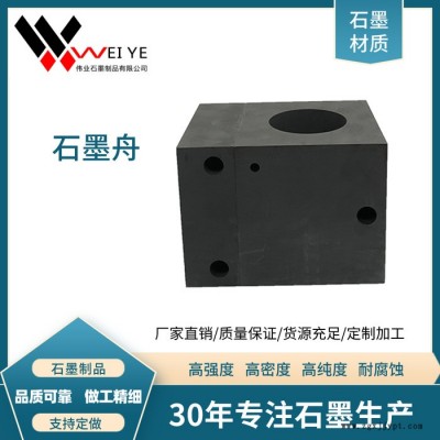 伟业石墨  各种大小型号石墨舟  耐腐蚀石墨模具，按图纸加工石墨制品图4
