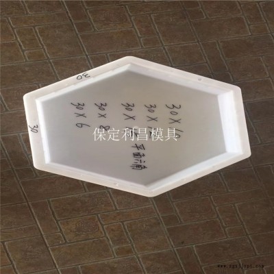 六棱空心砖模具 六棱空心砖塑料模具厂家图2
