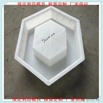 六棱空心砖模具 六棱空心砖塑料模具厂家图1