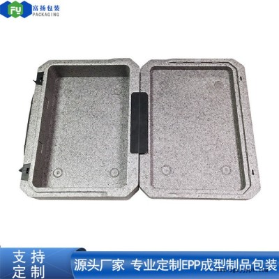 富扬 惠州博罗epp晒纹包装 优良耐热性epp手提收纳盒包装图4