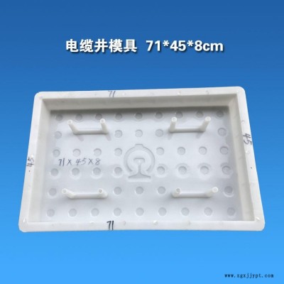 厂家直销高铁盖板模具,电缆沟槽盖板模具,银西铁路水沟盖板塑料模具图5