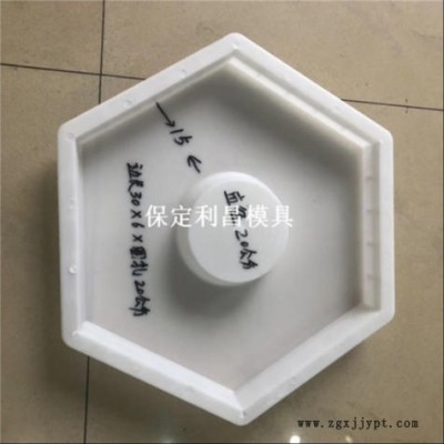 贵州六角块模具厂家 贵州六角块塑料模具 保定华旭模具图1