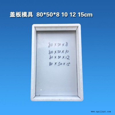 双缺口带上字盖板塑料模具 缺口盖板模具 普通铁路隧道盖板模具厂家直销图5