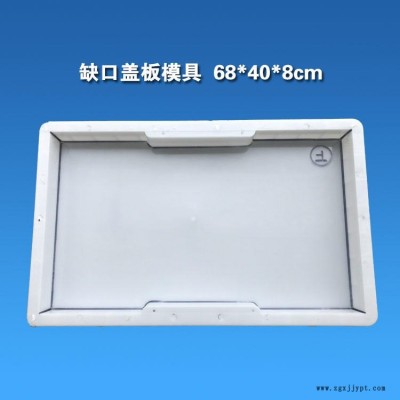 嘉兴厂家销售平面缺口盖板模具 平石模具 高速公路边沟盖板塑料模具图3