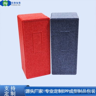 富扬 西安epp稳定器包装 透水性小EPP成型酒瓶包装图4