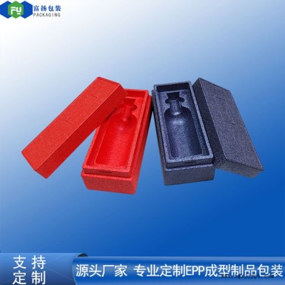 富扬 西安epp稳定器包装 透水性小EPP成型酒瓶包装图2