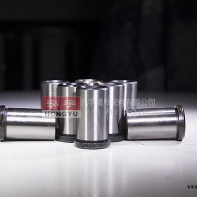 有肩导套 导柱 导套 塑模 模具 配件 45# 导套 45钢 外径12 至 40图1