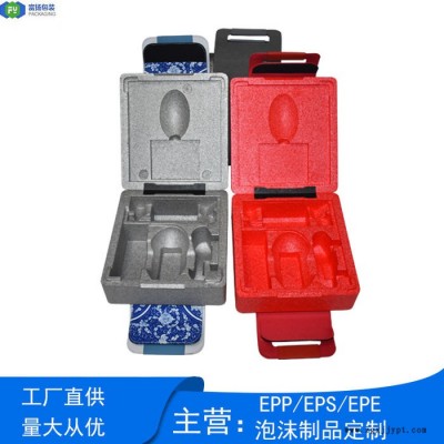 富扬 广西南宁epp冷链箱 epp手提收纳盒包装定制彩色包装盒图3