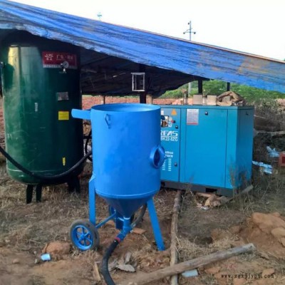 河北景县泰诚橡塑制品厂专业生产 移动开放式喷砂机 开放式喷砂机厂家 片  喷砂设备图4