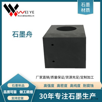 伟业石墨   供应生产各种规格石墨模具   定制加工石墨坩埚  石墨方舟 抗氧化 耐磨损碳素制品图2