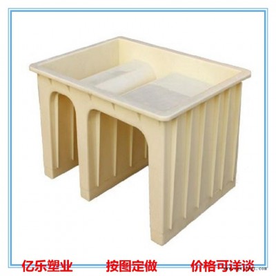 高铁路基电缆槽模具  电缆槽塑料模具  水泥预制电缆槽模具图2
