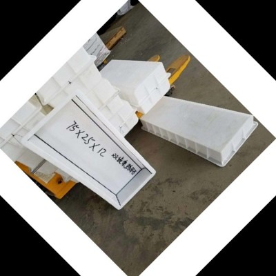 线条侧石模具  双线条路侧石模具  水泥侧石塑料模具  公路侧石模具图1