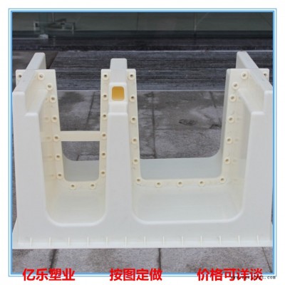 高铁E型电缆槽模具  双槽电缆槽模具  路基电缆槽塑料模具图2