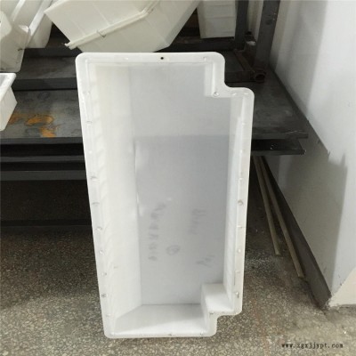 圆弧马路牙子模具  公路马路牙子模具  马路牙子塑料模具  预制路牙石模具图2