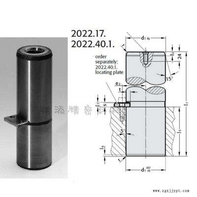 FIBRO标准导柱导套汽车模具标准件导柱AGATHON标准导柱 7611 7855图2